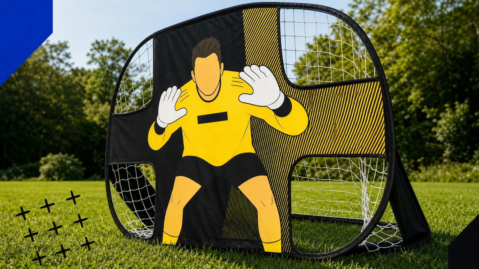 Children's football goal in your garden