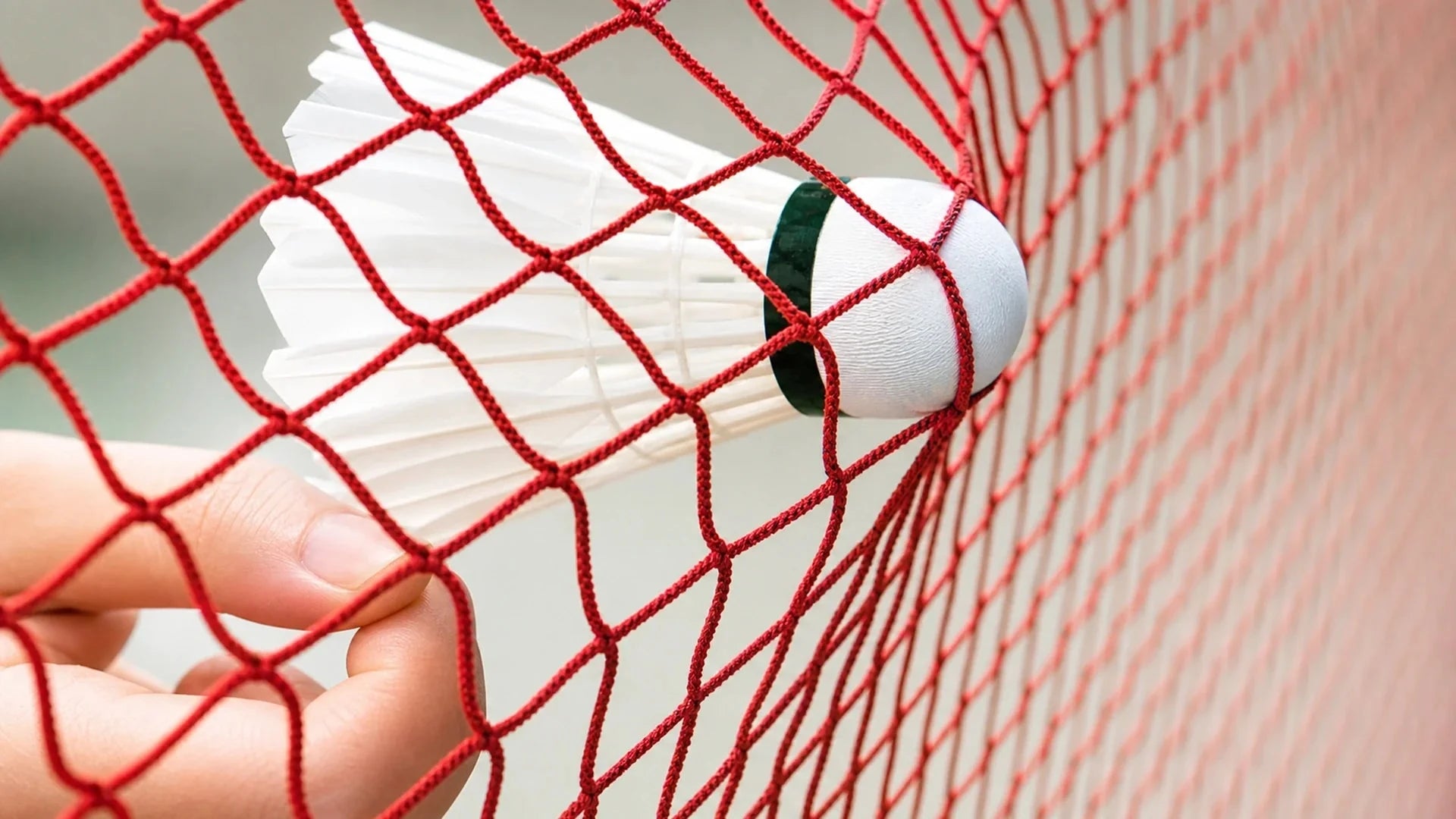 How high is a badminton net?