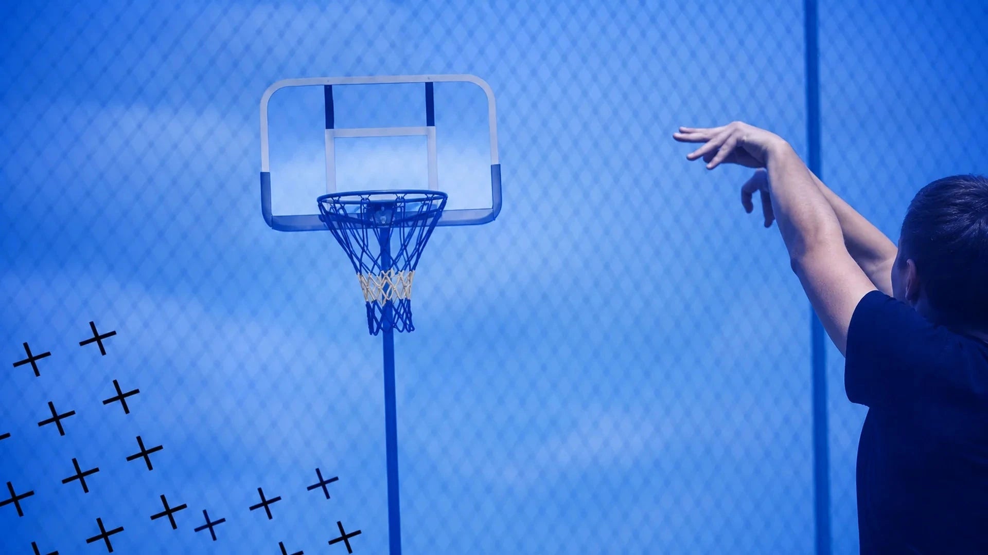 How high is a basketball hoop