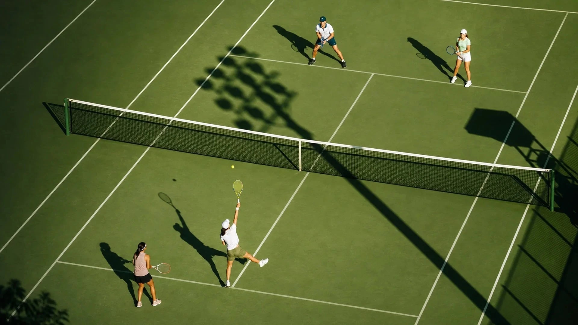 Tennis Doubles: Rules, Formation, Tactics and Game Types