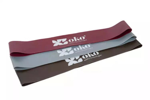 Set de 3 bandas de resistencia OKO