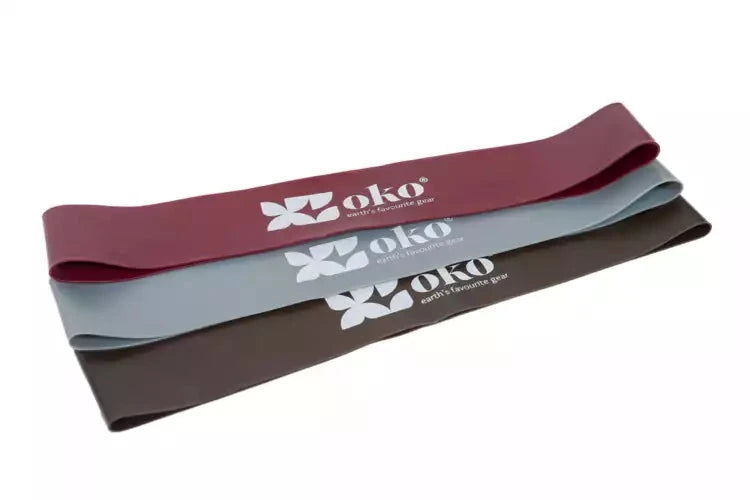 Set de 3 bandas de resistencia OKO