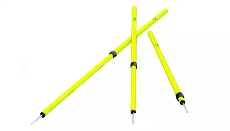 Bastones telescópicos de eslalon - Juego de 6