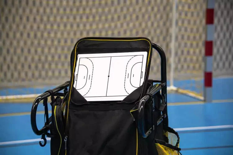 Robust transport cart for balls and training equipment Powershot