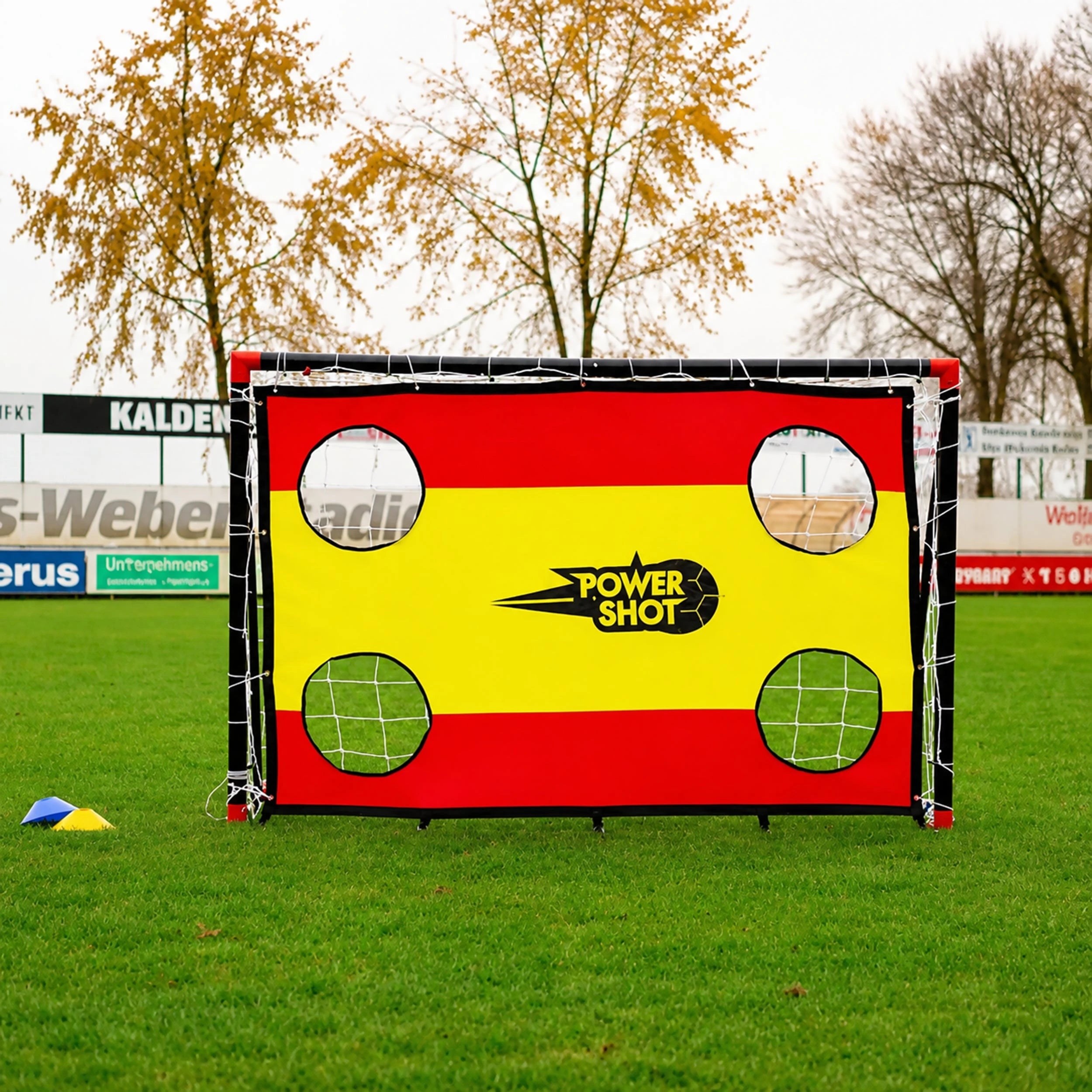 Shooting wall with flag - 1.8m x 1.2m Powershot
