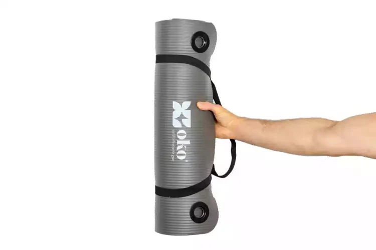 Tapis de yoga OKO 0.8cm (avec oeillets)