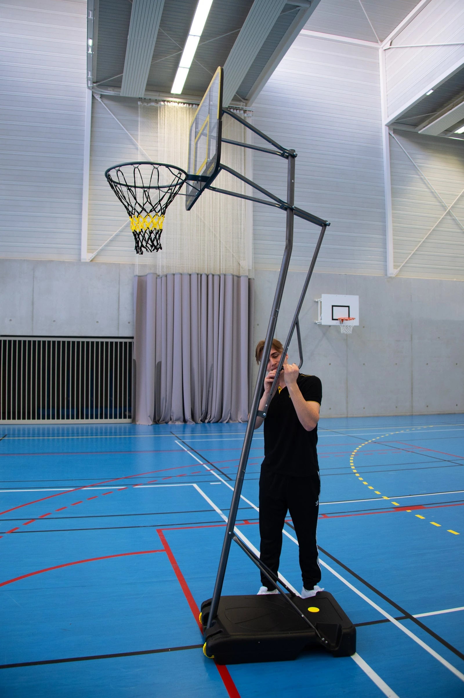 Panier de Basket Transportable - taille ajustable 2,43m/2,74m/3,05m