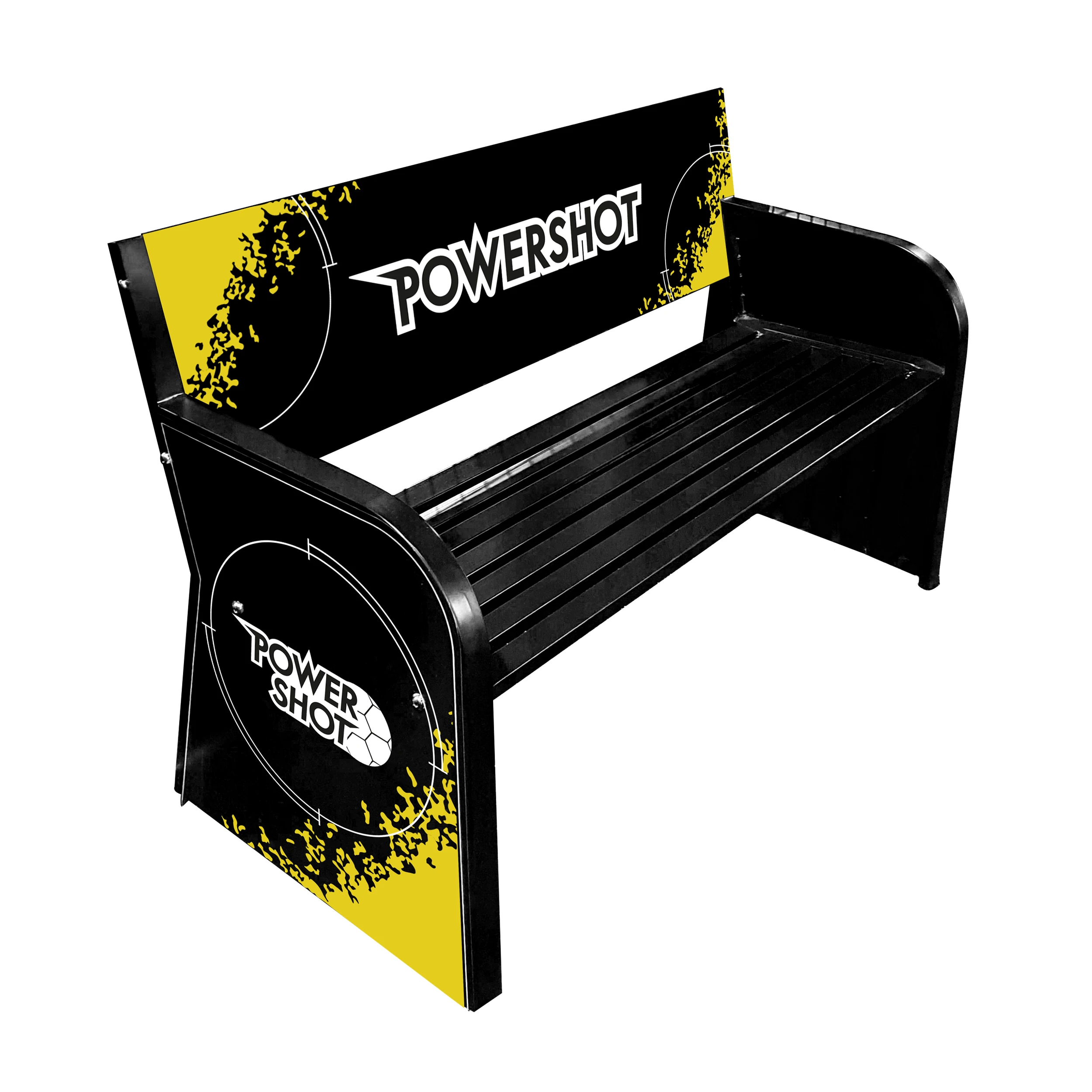 Advertising Tennis Court Bench – Steel Carrington