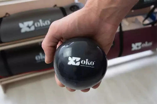 Set of 3 pvc weighted balls Oko