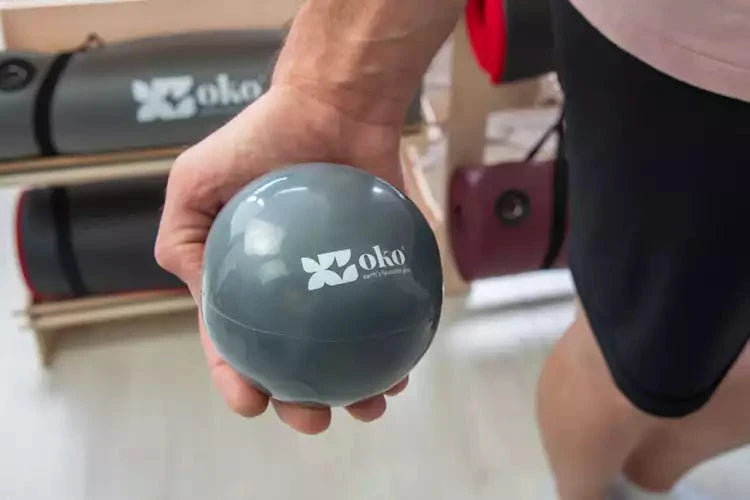 Set of 3 pvc weighted balls Oko