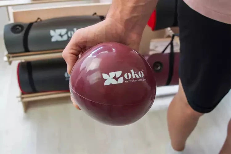 Set of 3 pvc weighted balls Oko