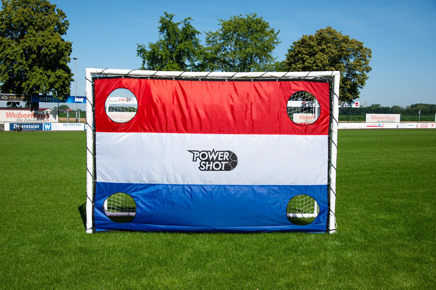 Shooting wall with flag - 3m x 2m Powershot