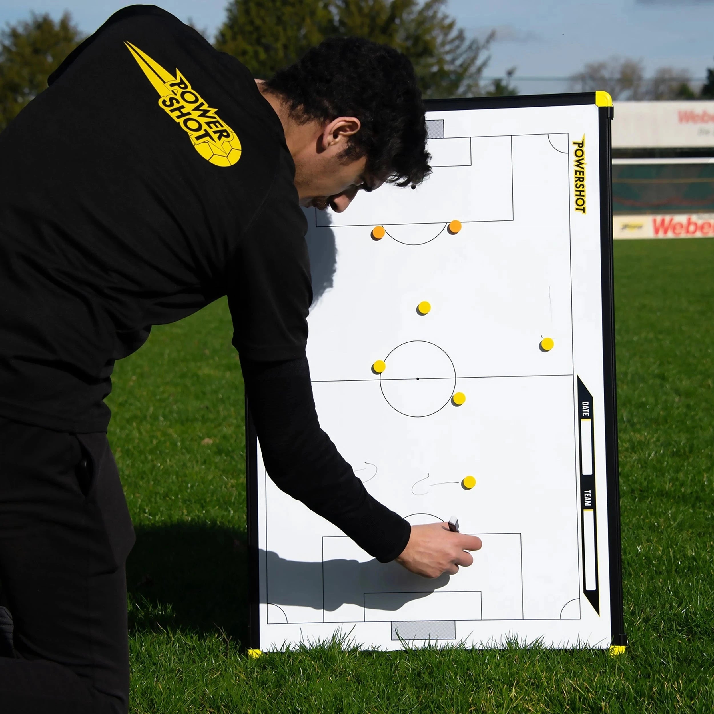 Magnetic football tactical board - 90cm x 60cm Powershot