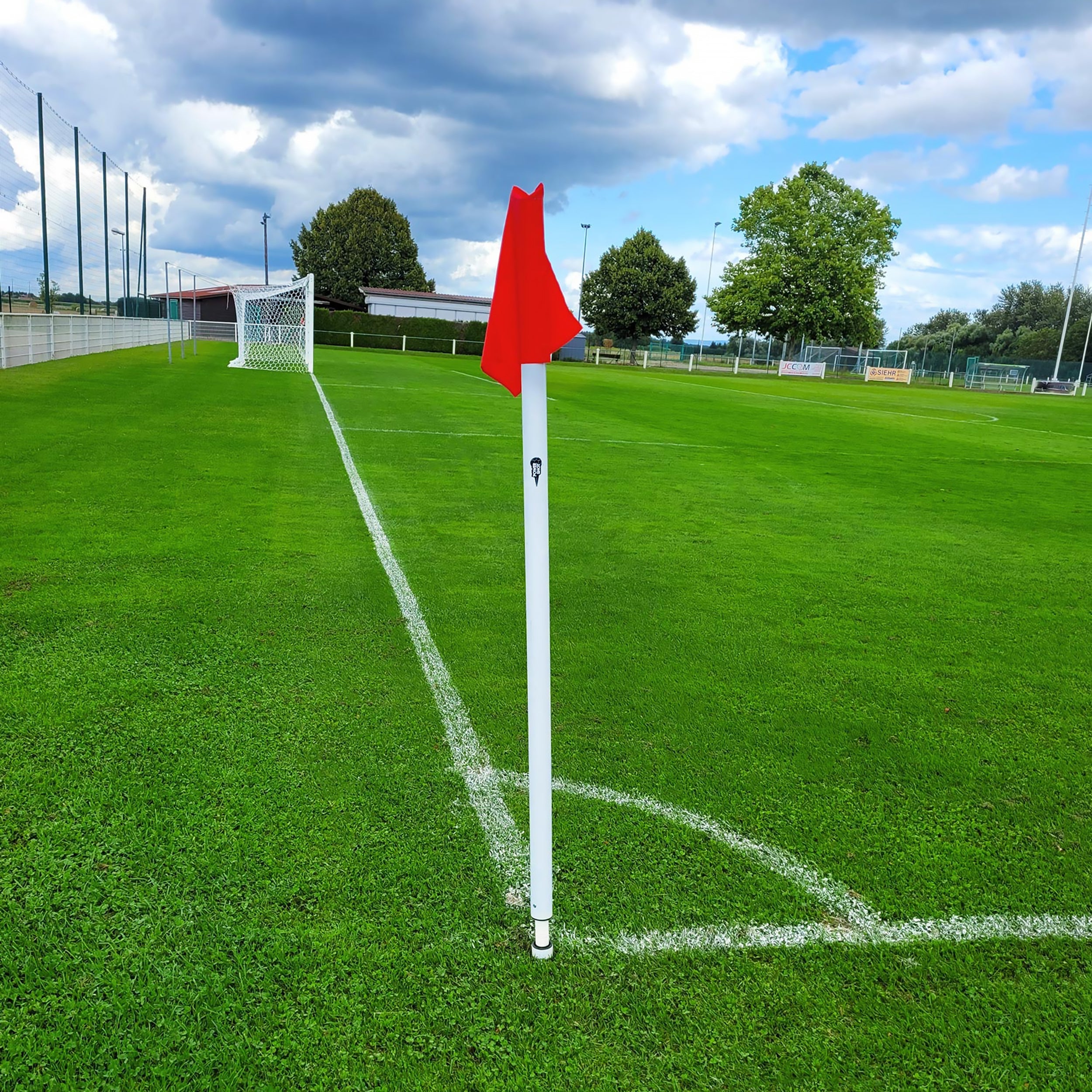 Set of 4 official corner posts - 160cm x 5cm Powershot
