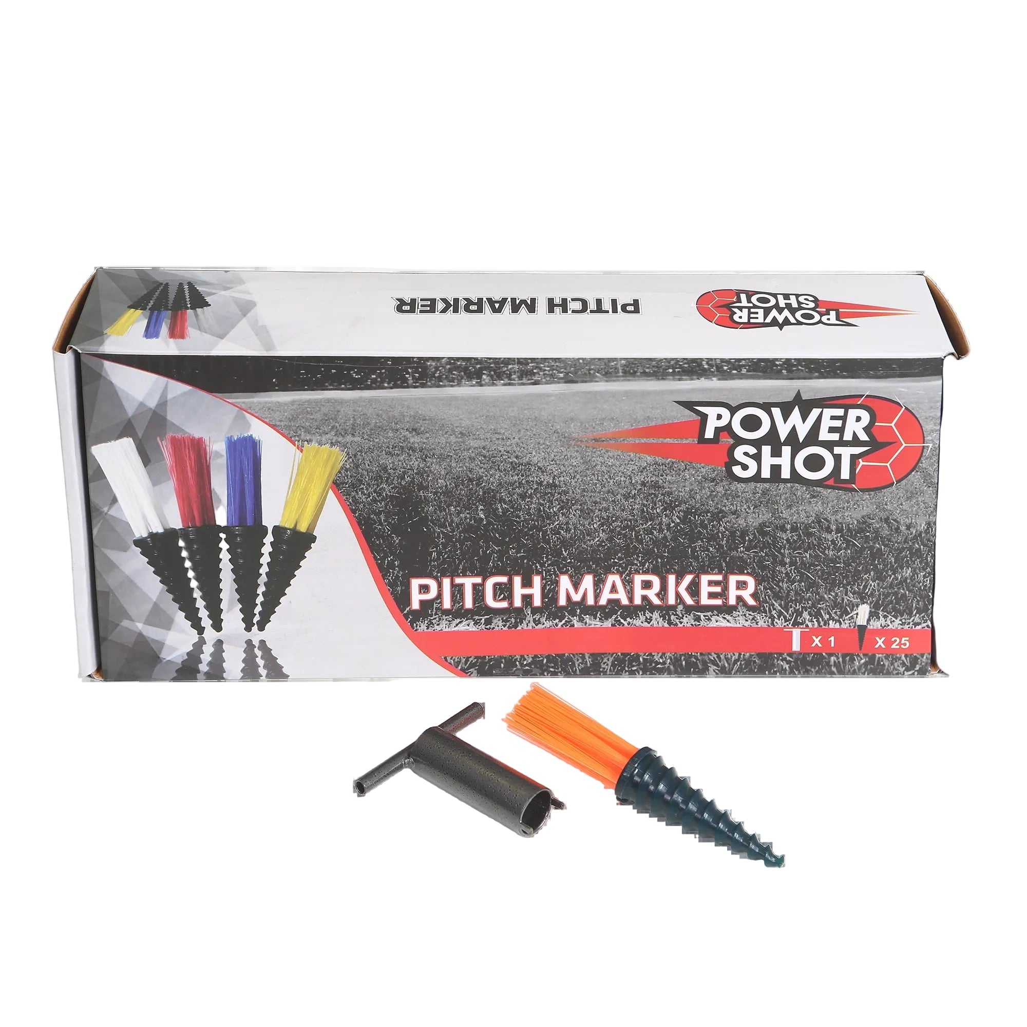 Set of 25 Pitchmarker implants Powershot