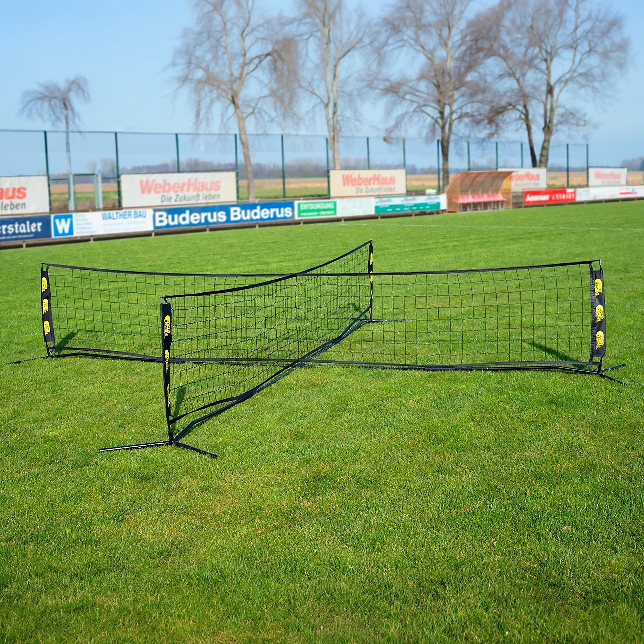 Tennis ball net for 4 persons with carry bag Powershot