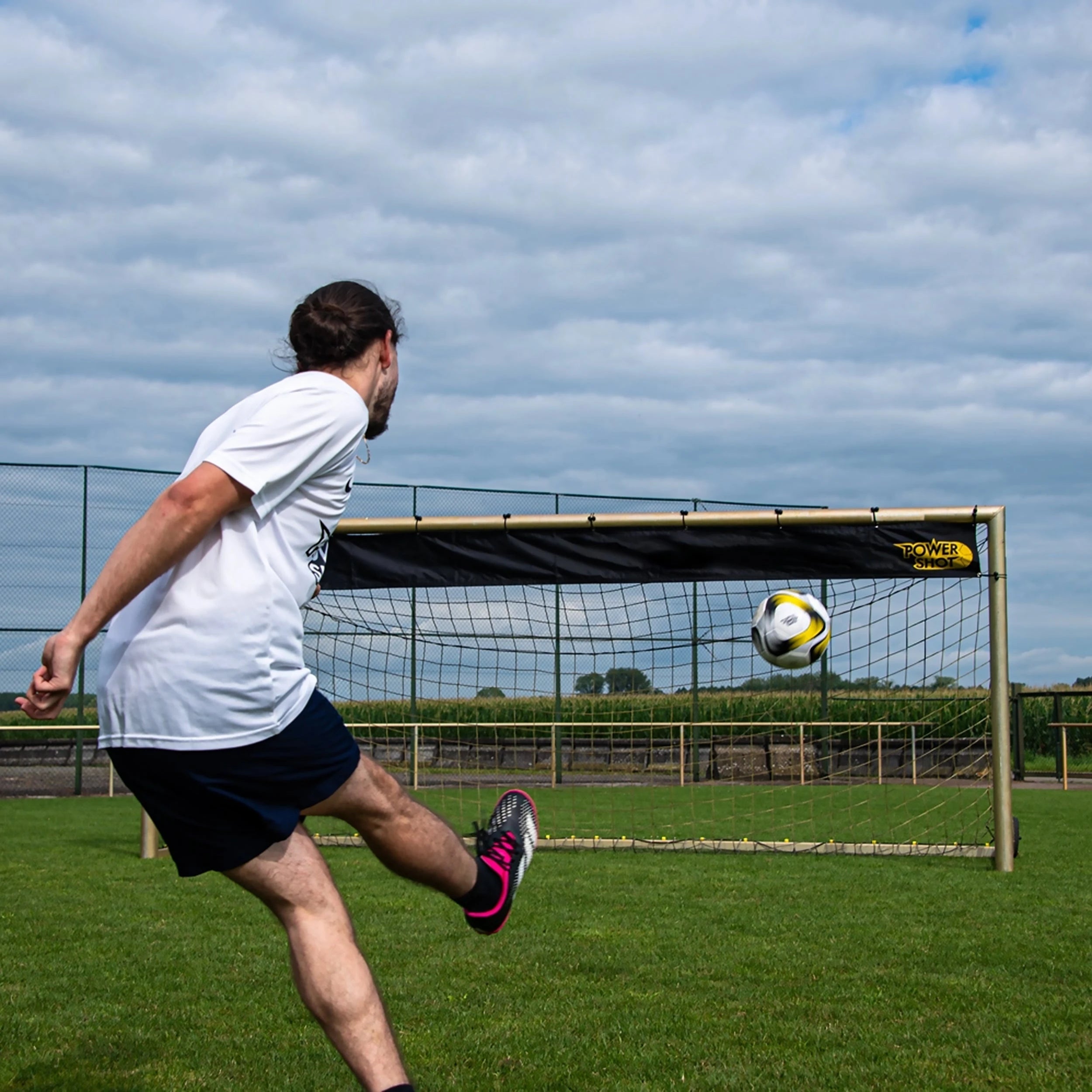 Football goal reducer for 8 a side goals - 5m Powershot