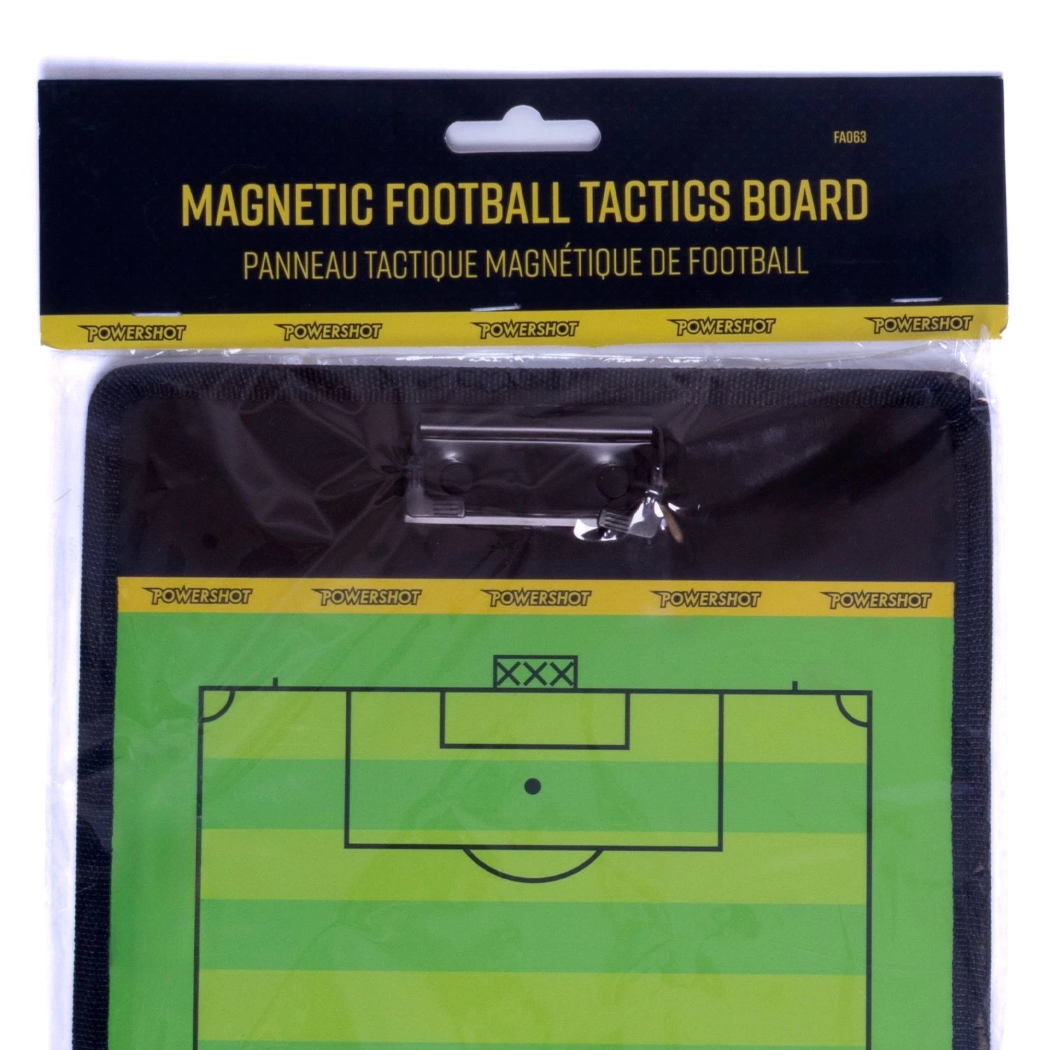 Magnetic tactical football sign - 35cm x 20cm Powershot