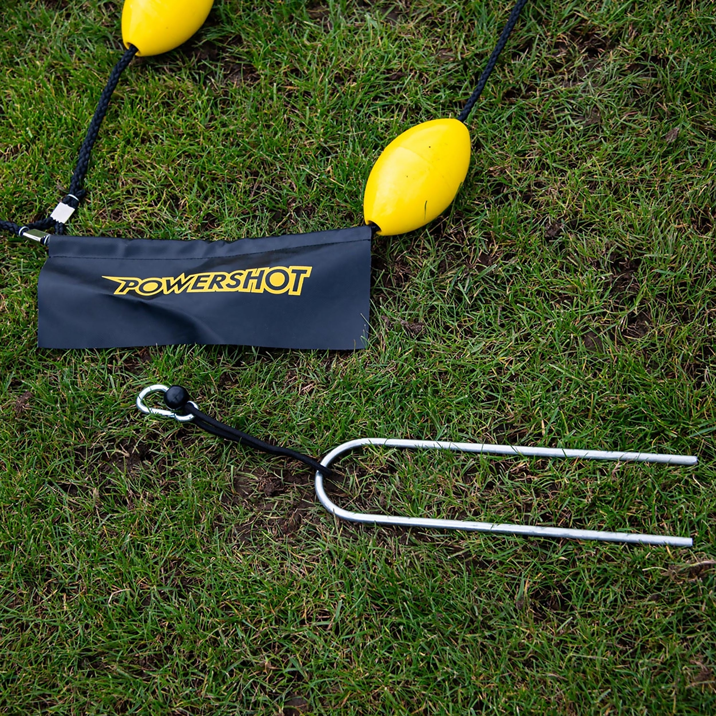 Floor deflector for goalkeeper - 275cm x 185cm with anchors and bag Powershot