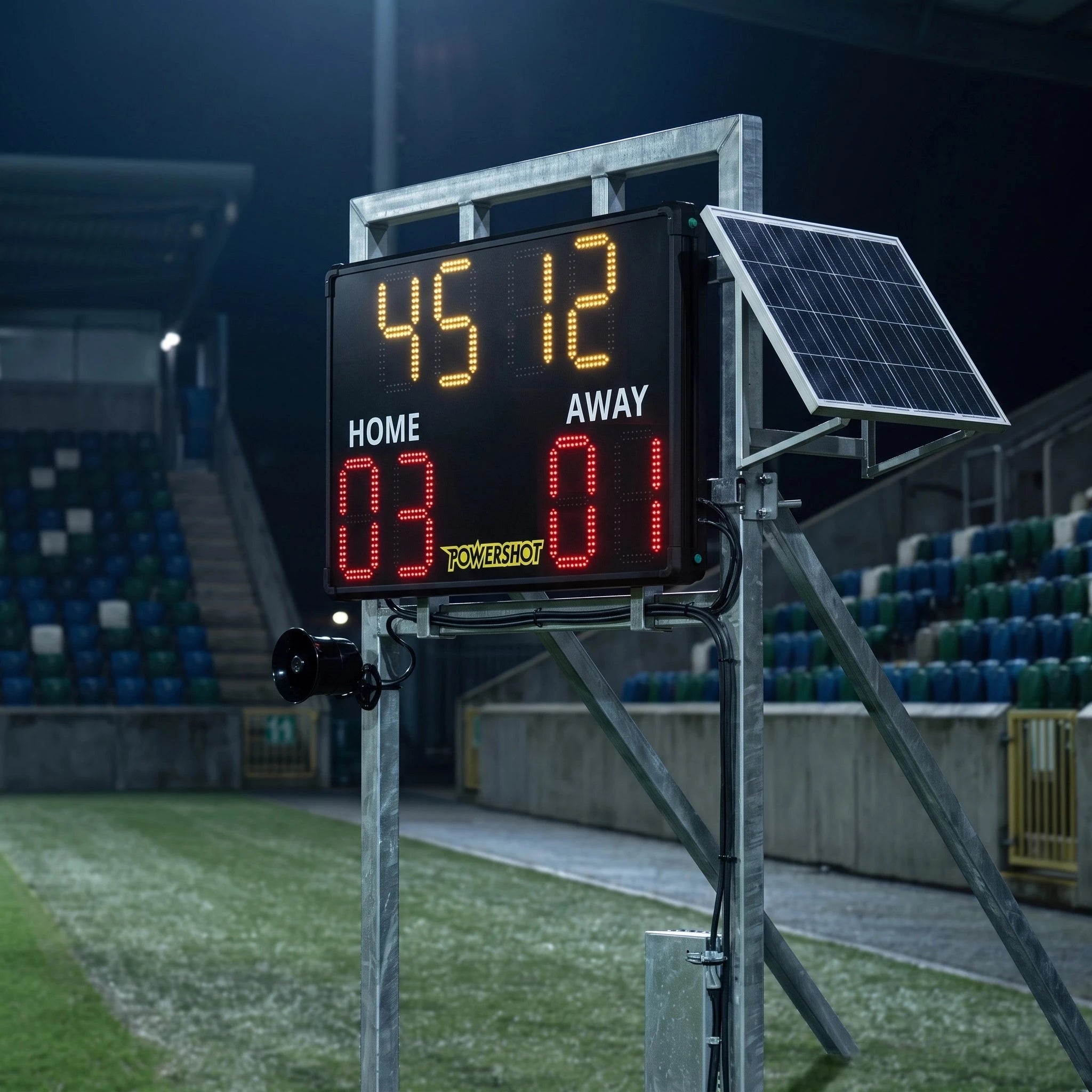 Marcador innovador para fútbol al aire libre – 110 cm x 70 cm x 7 cm