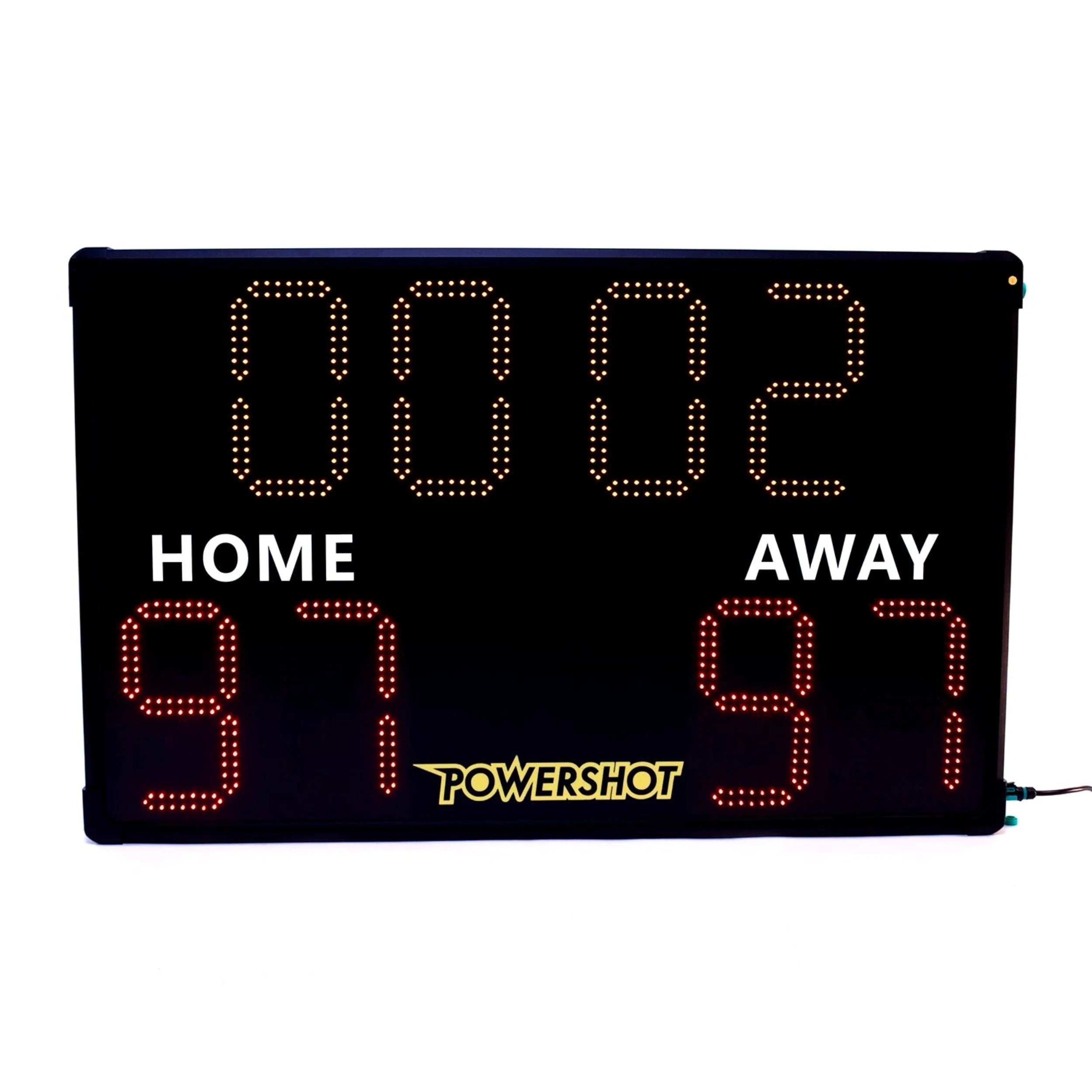 Innovative outdoor football scoreboard – 110cm x 70cm x 7cm Powershot