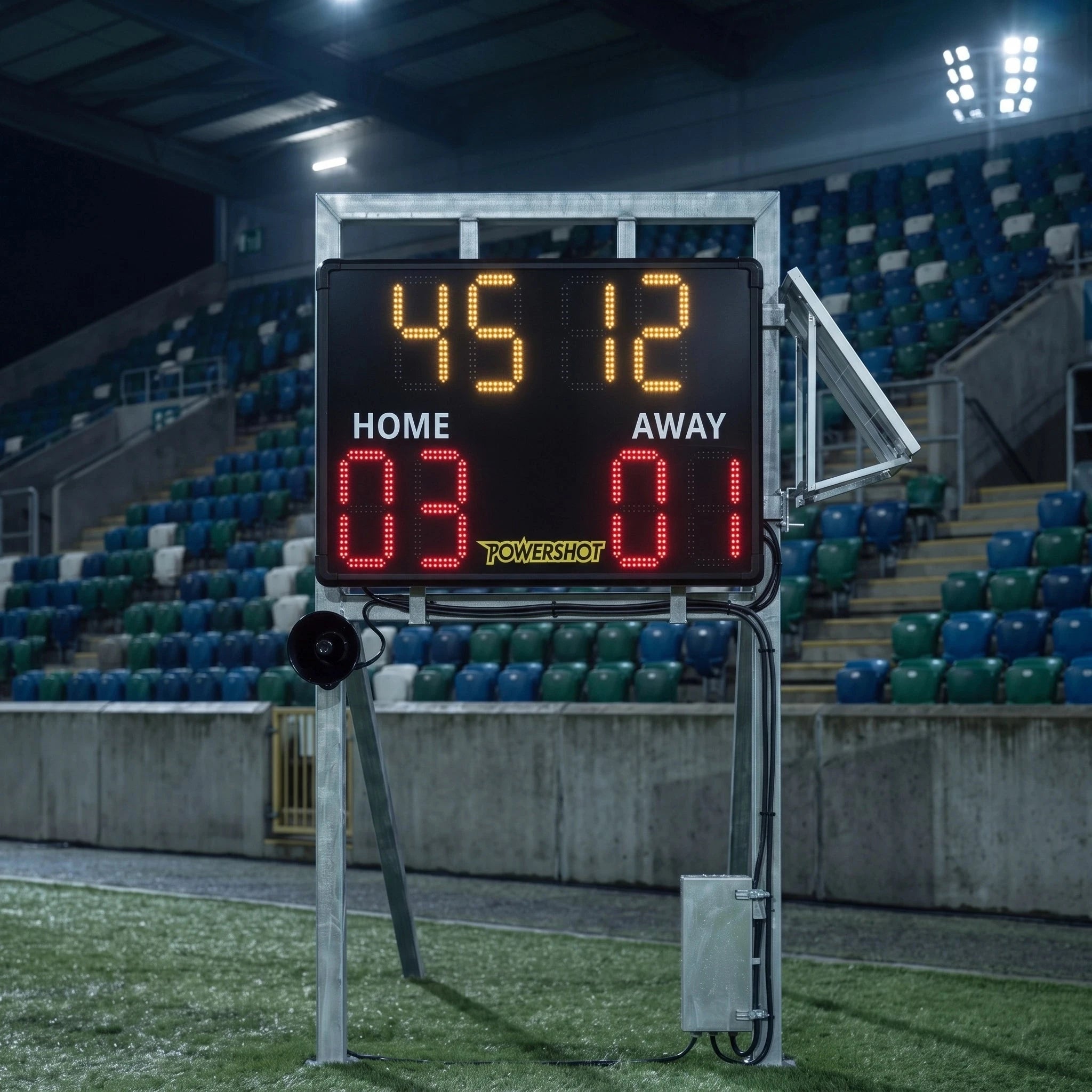 Marcador innovador para fútbol al aire libre – 110 cm x 70 cm x 7 cm