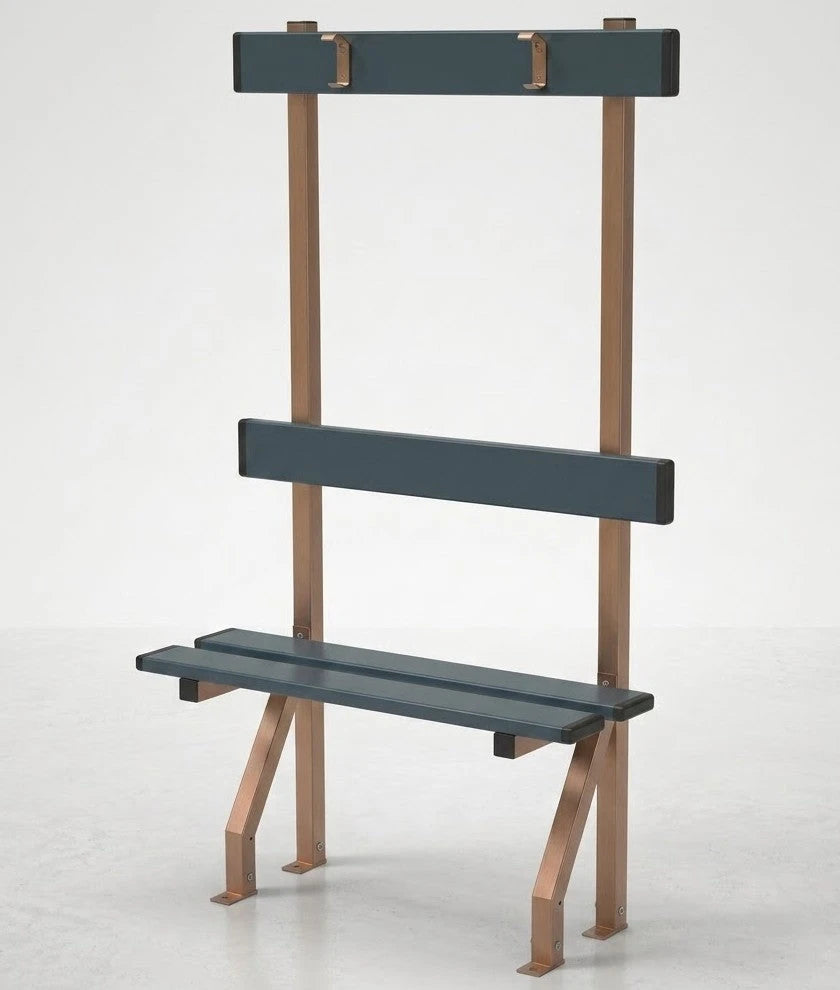 2-Seater Sports Facility Bench - 83,5 x 146,5 x 33,8 cm Netsportique