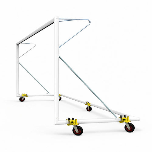 Self ballasted transportable 8 a side football goal - 6m x 2.10m Powershot