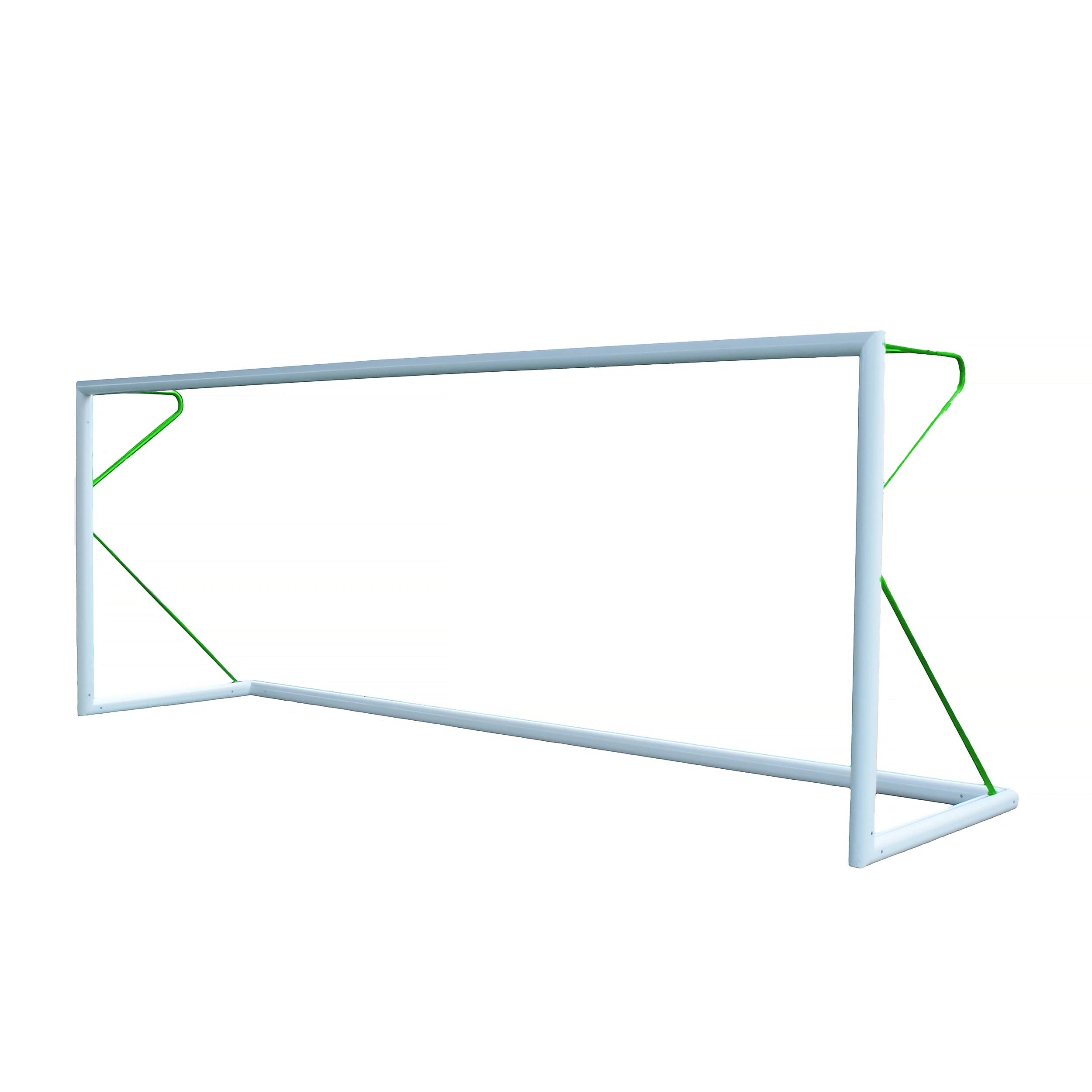 8 a side football goal transportable aluminium - 6 m x 2.1 m - Ø80 mm Powershot
