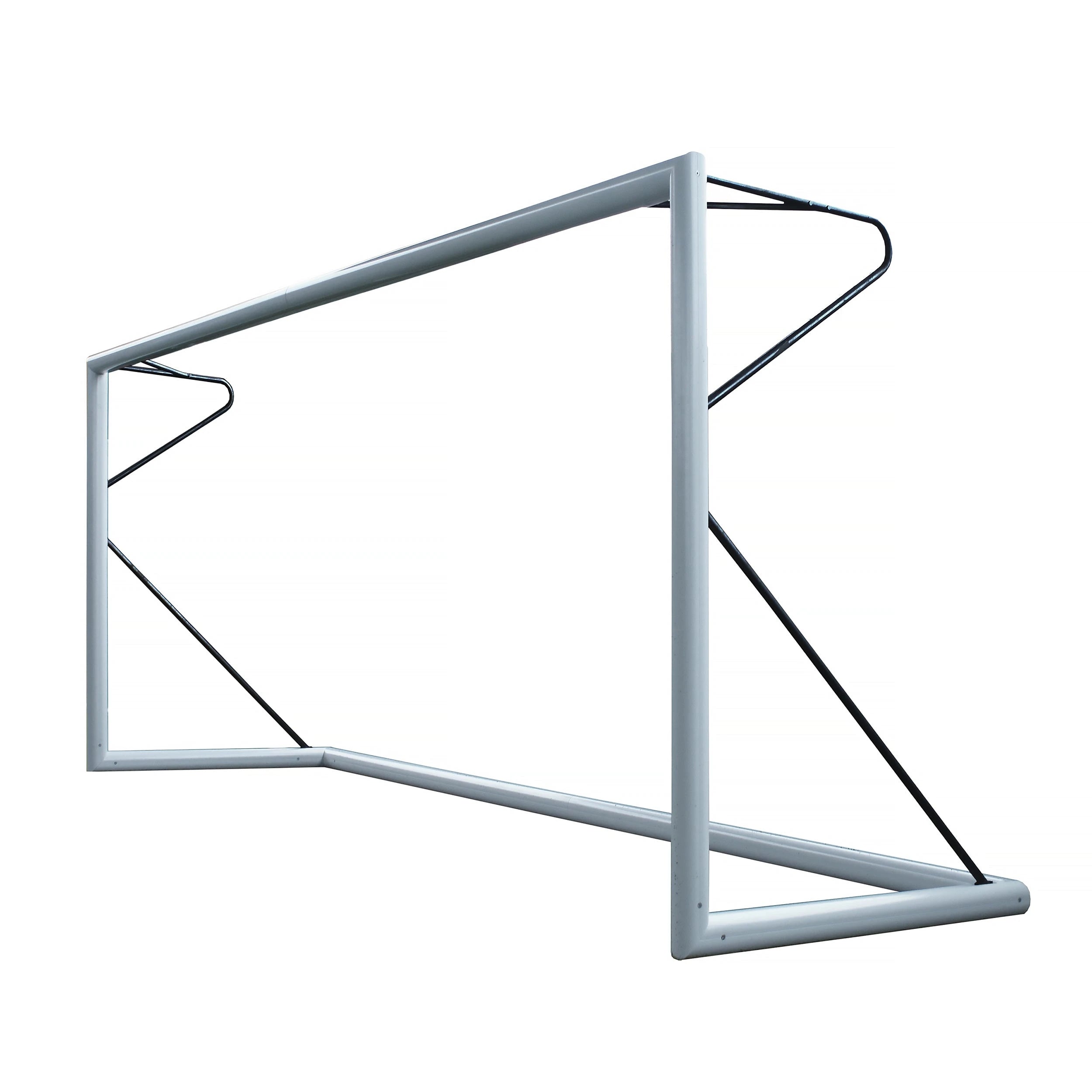 8-a-side football goal transportable aluminium - 5m x 2m - Ø80 mm Powershot