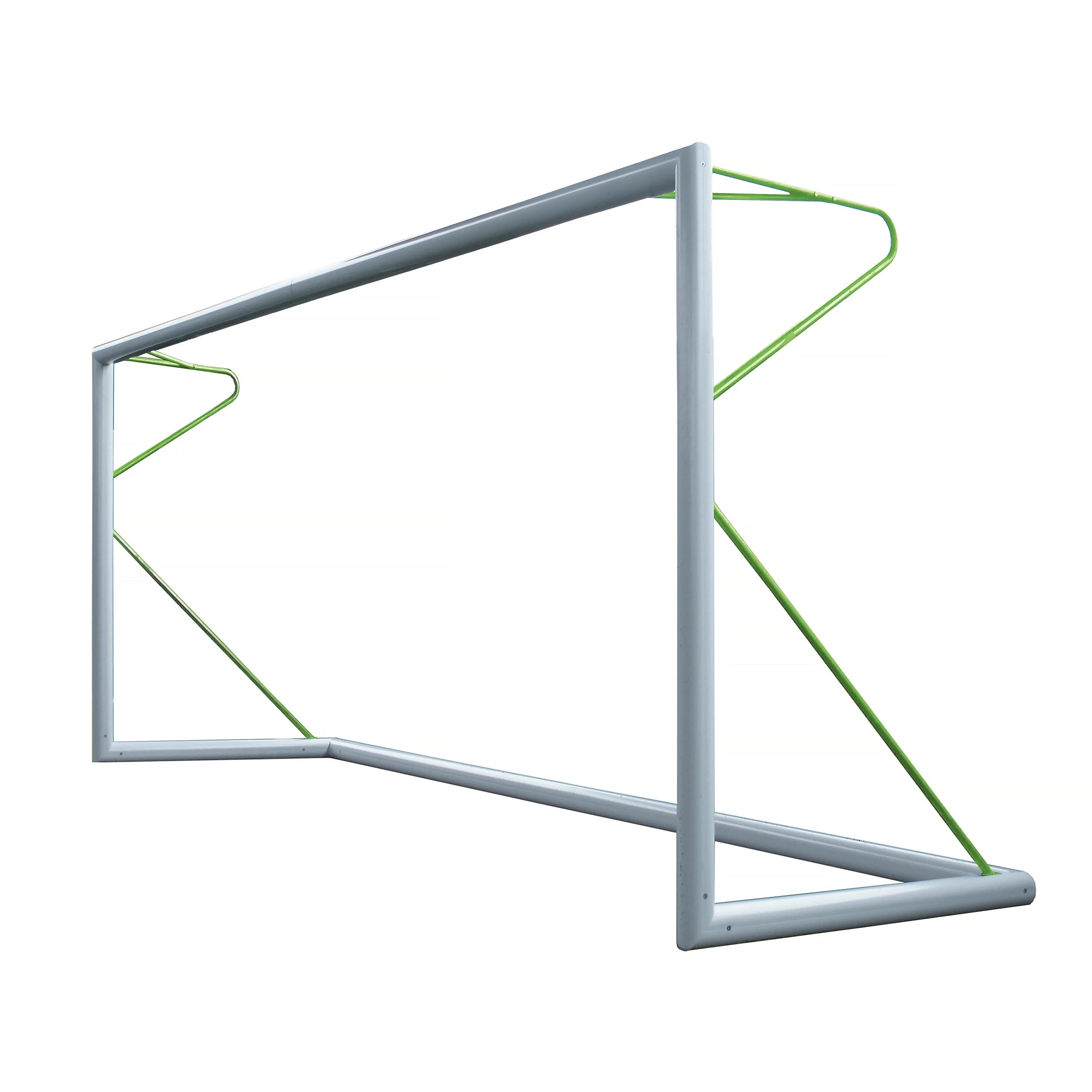 8-a-side football goal transportable aluminium - 5m x 2m - Ø80 mm Powershot