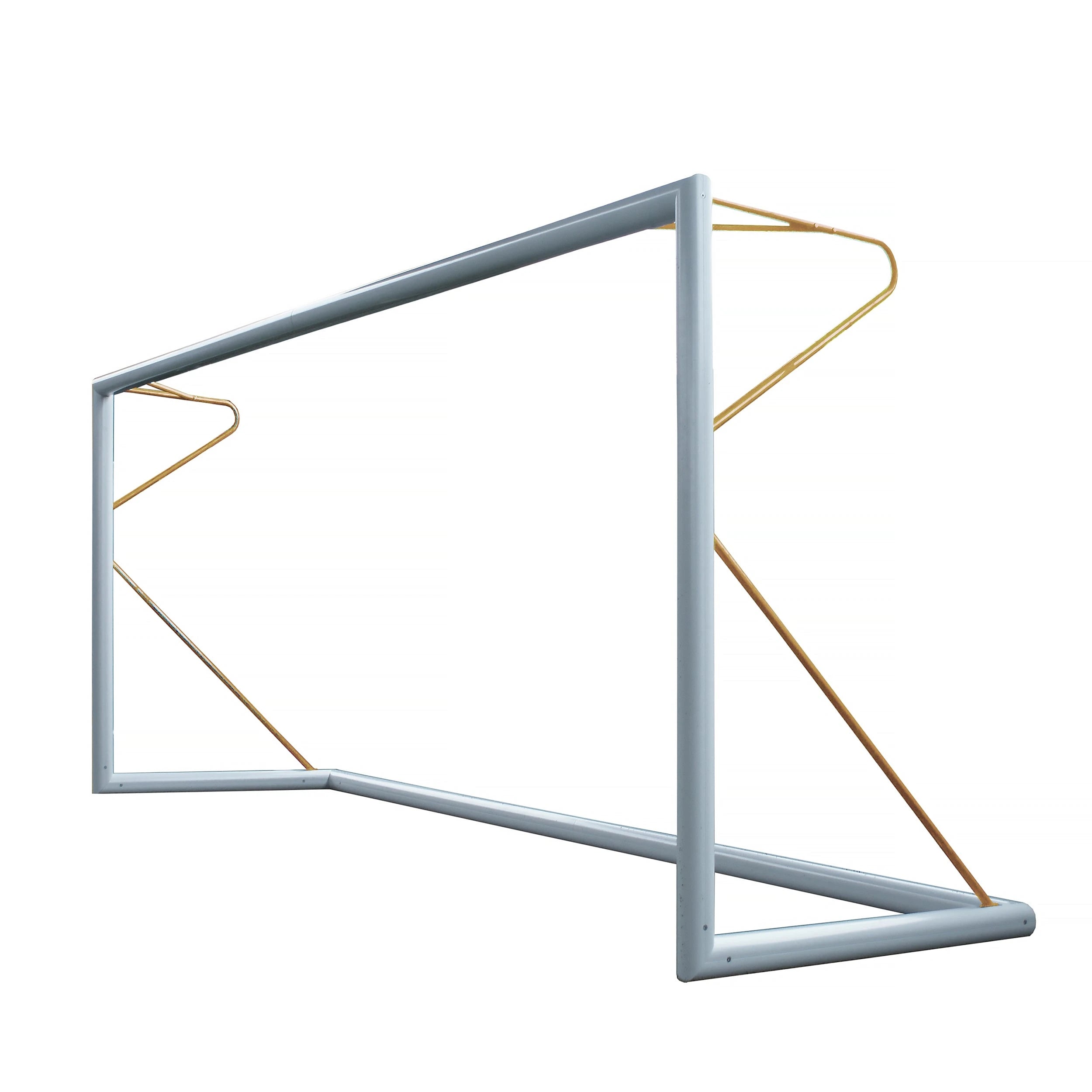 8-a-side football goal transportable aluminium - 5m x 2m - Ø80 mm Powershot
