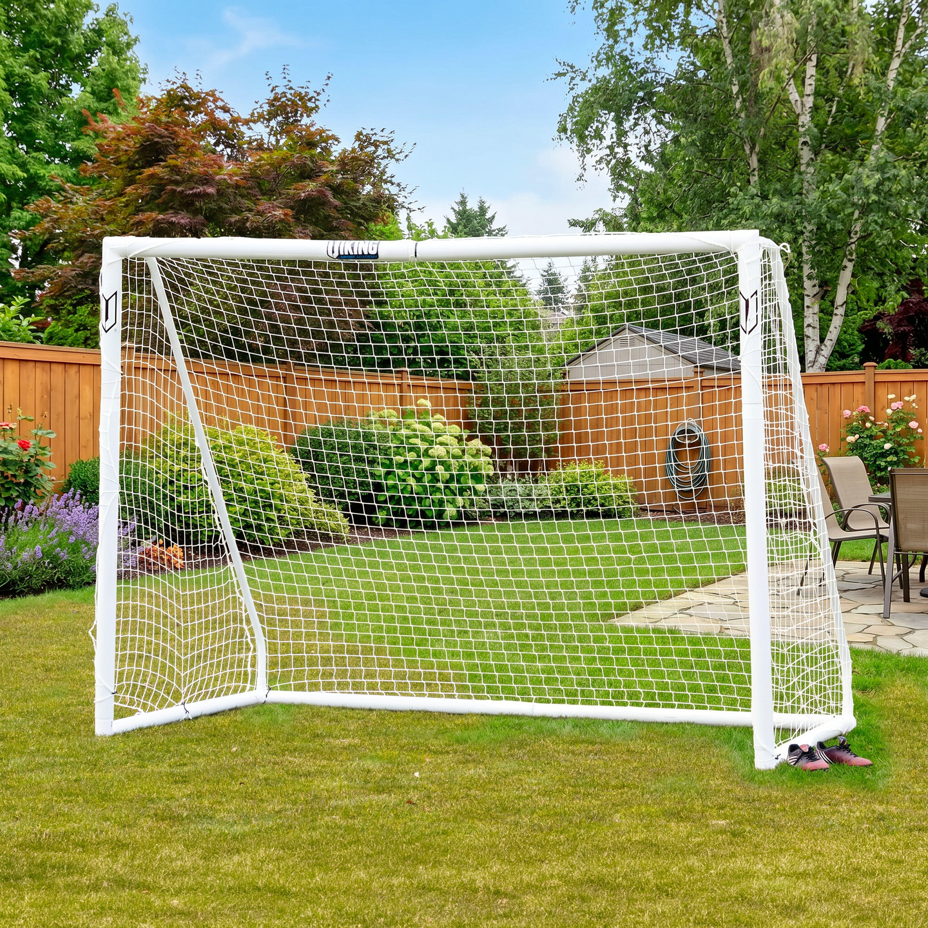 Netsportique garden goal - 2,4m x 1,8m VIKING