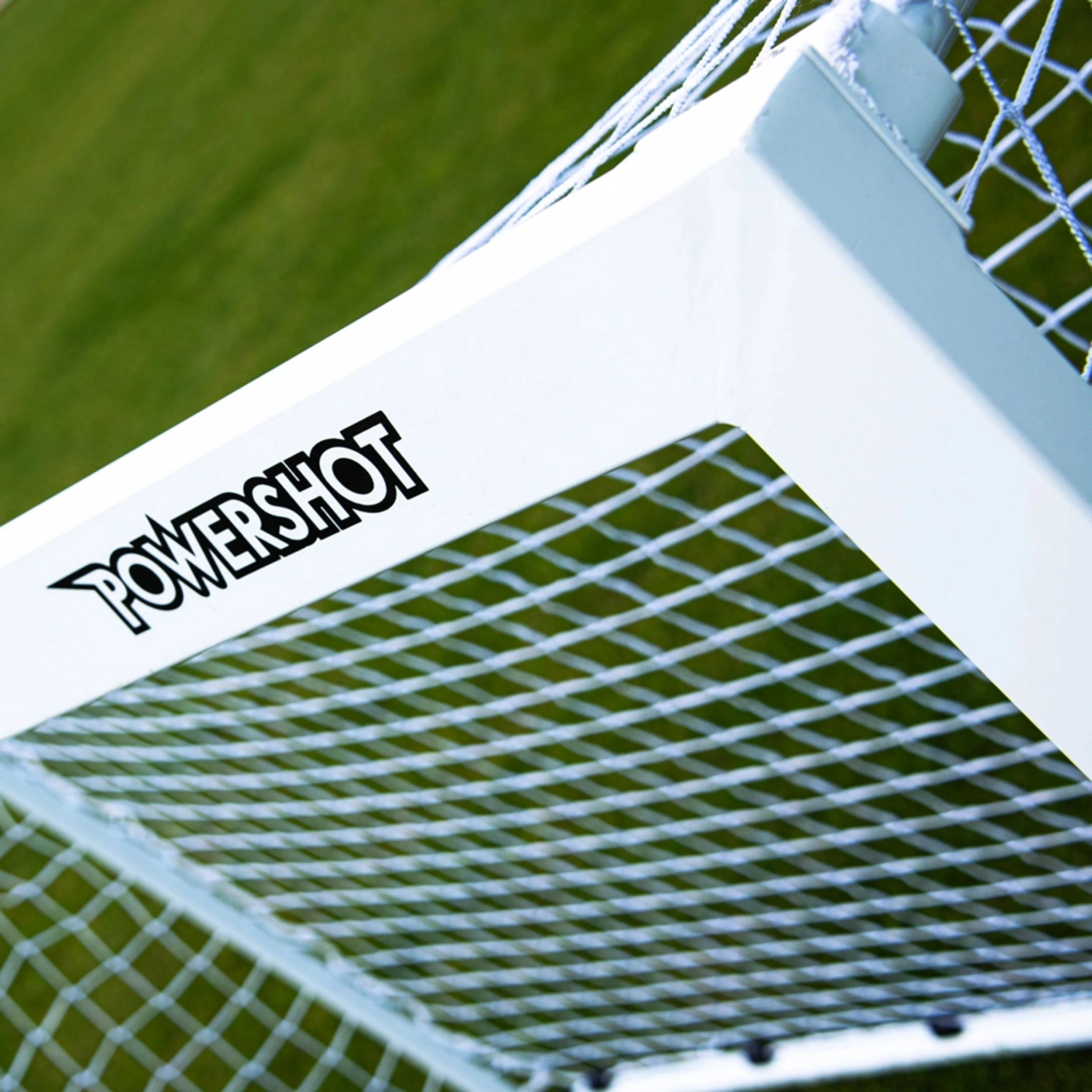 Mini aluminium football goal - 2m x 1.2m with ballast bags Powershot
