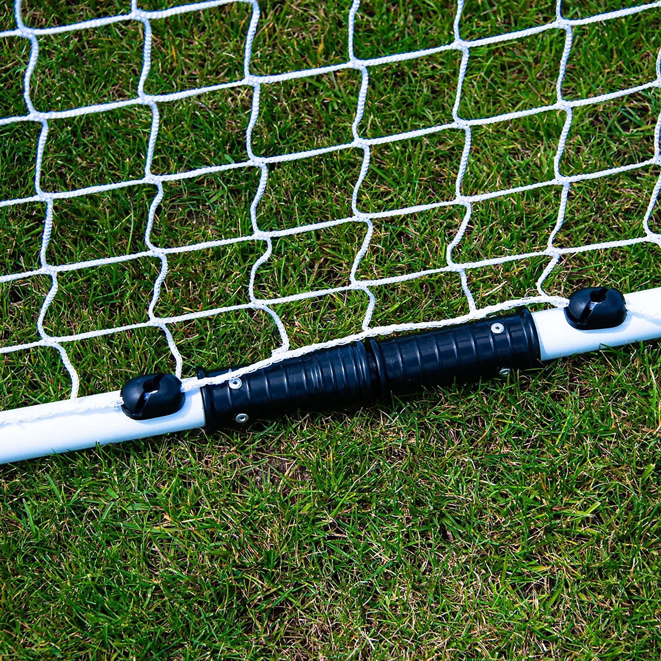 Mini aluminium football goal - 2m x 1.2m with ballast bags Powershot