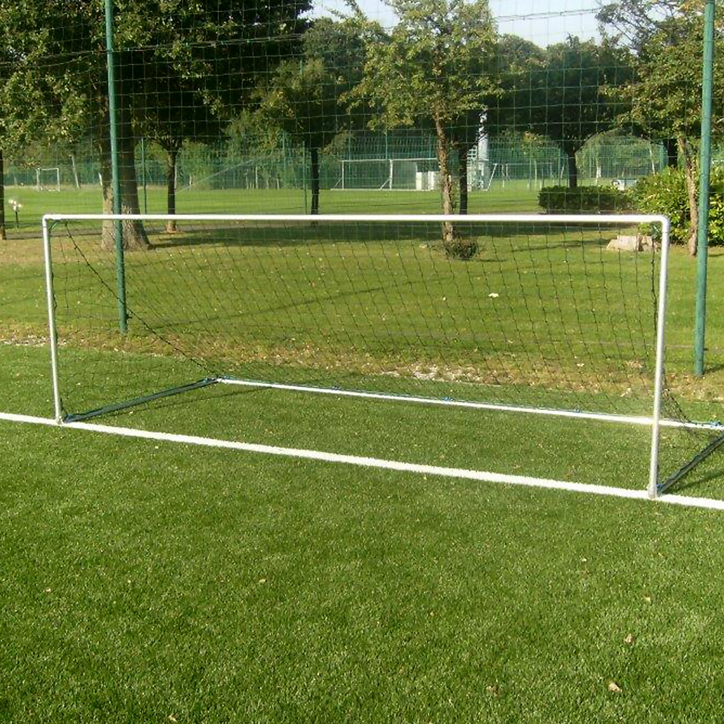 Pair of reversible goals - 4m x 1.8m and 4m x 1.4m Powershot