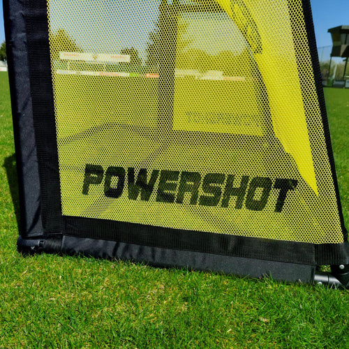 Folding aluminium mini football goal - 1.5m x 1m Powershot