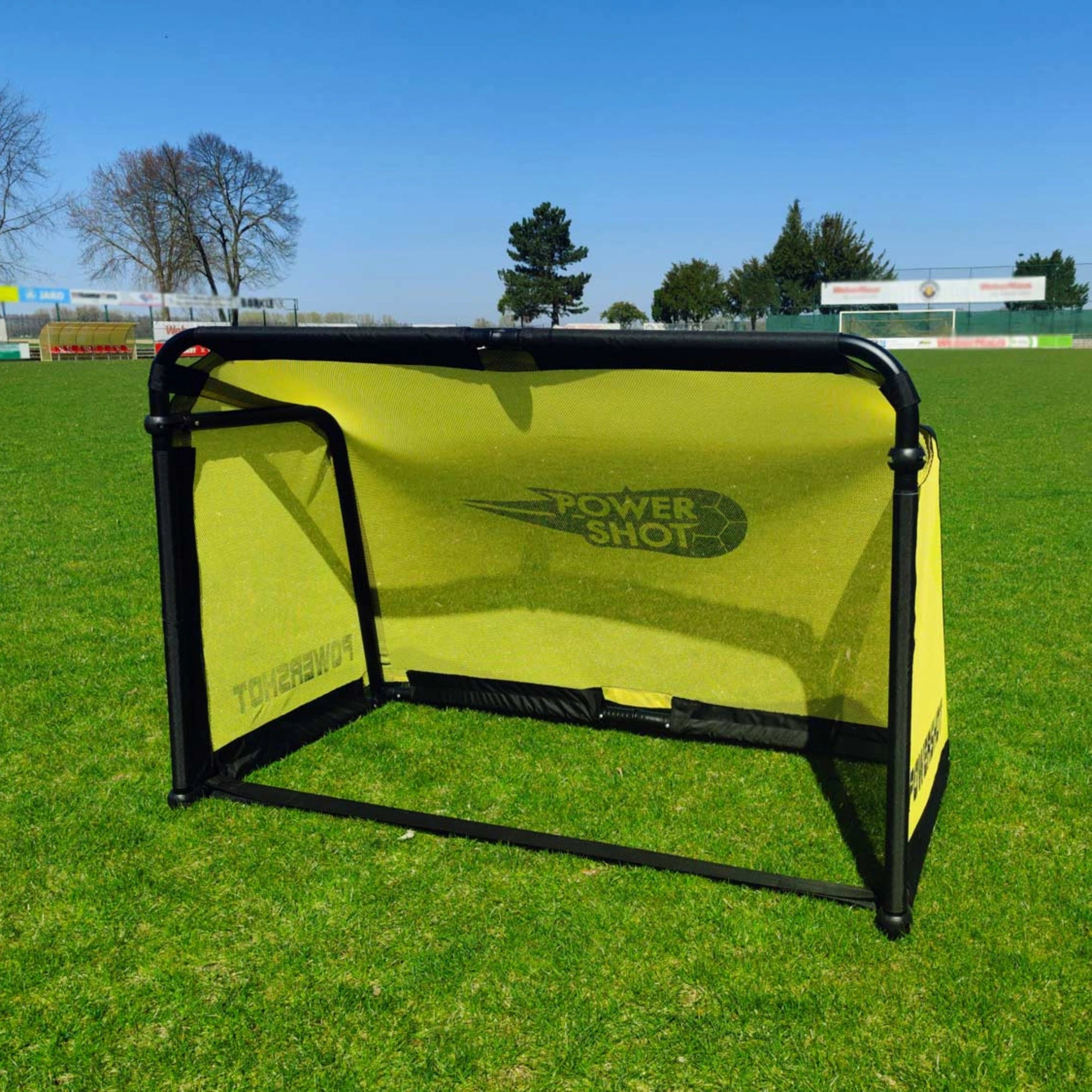 Aluminium football goal foldable - 1.4m x 1m Powershot