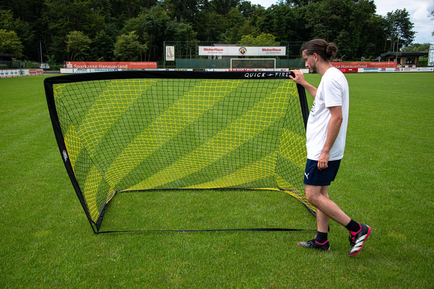 Pair of Pop Up Goals - 2.2m x 1.5m (7' x 5') Powershot