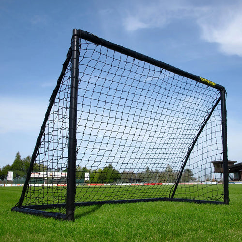 Pair of Football goals - 1.8m x 1.2m - uPVC black Powershot