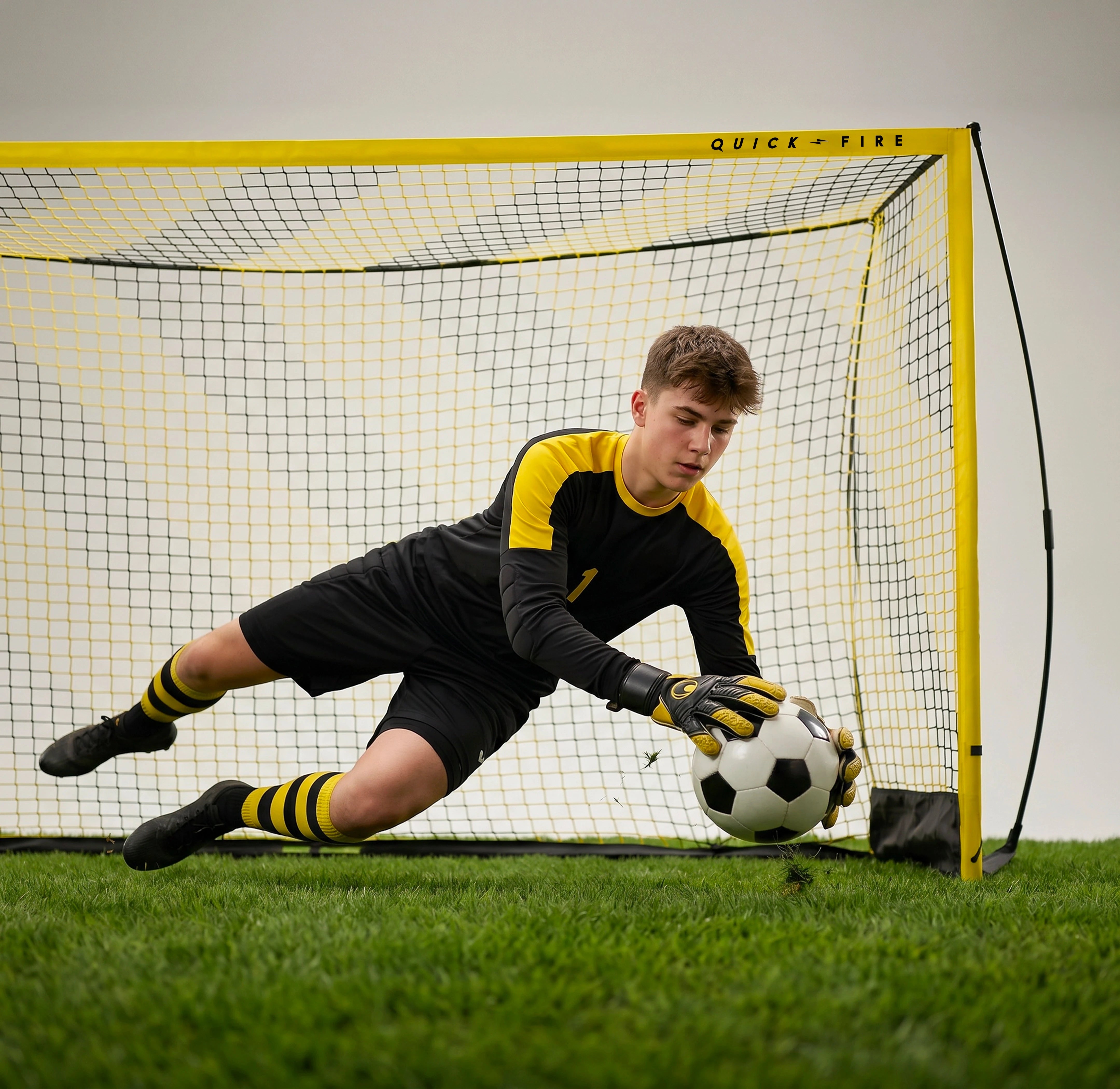 QuickFire® Self-weighted goal - 3.6m x 1.8m Powershot