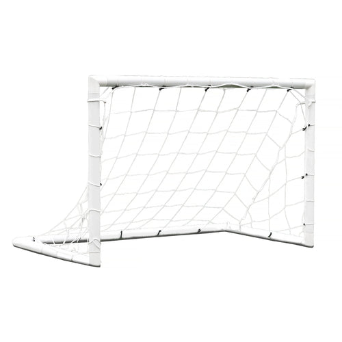 Football goal - 1.2m x 0.8m - uPVC white Powershot