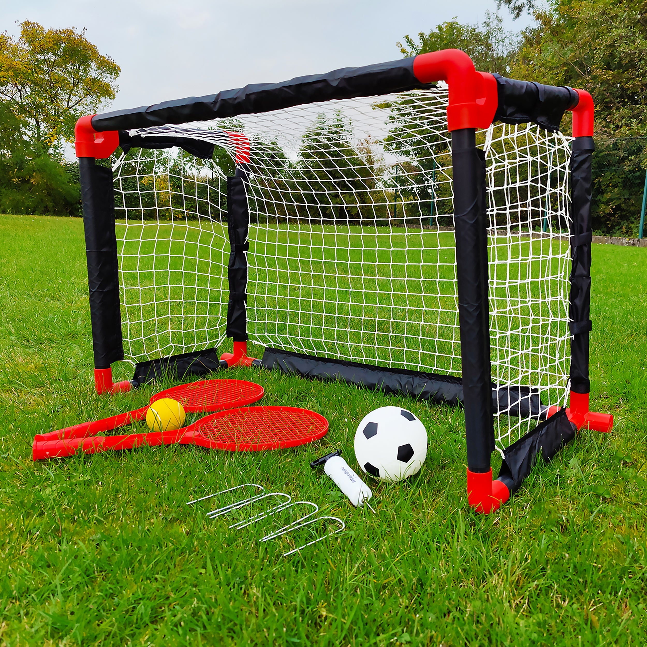 2 in 1 football goal and tennis net Powershot