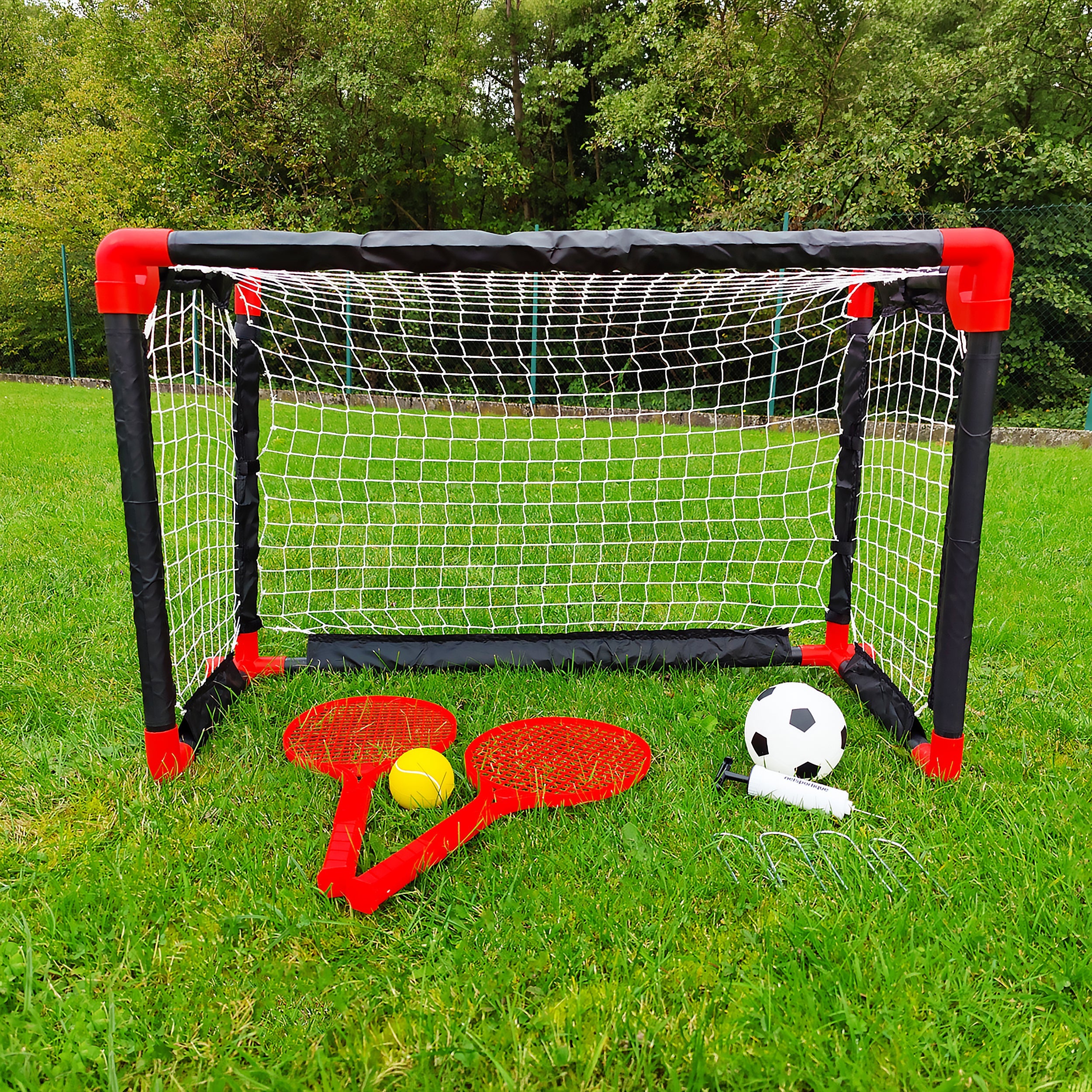 2 in 1 football goal and tennis net Powershot