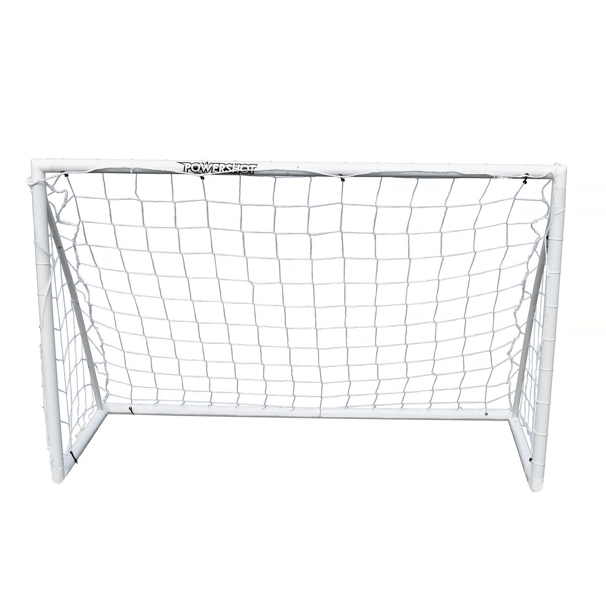 Football goal - 1.8m x 1.2m uPVC white Powershot
