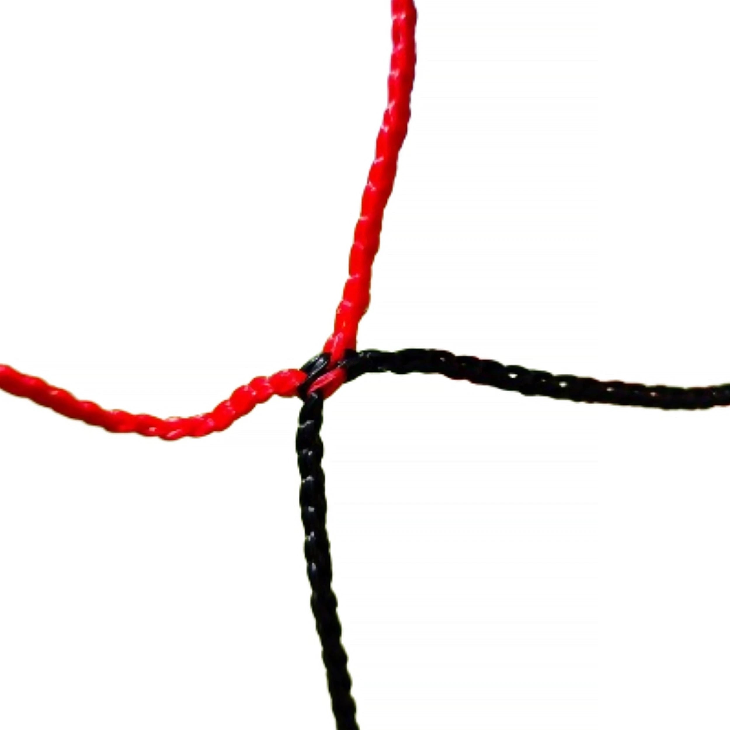 Football net black/red - 7.32m x 2.44m x 0.8m x 2m Powershot