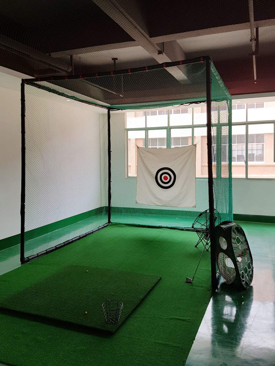 Red - portería de Entrenamiento de Golf 3 x 3 x 3 m