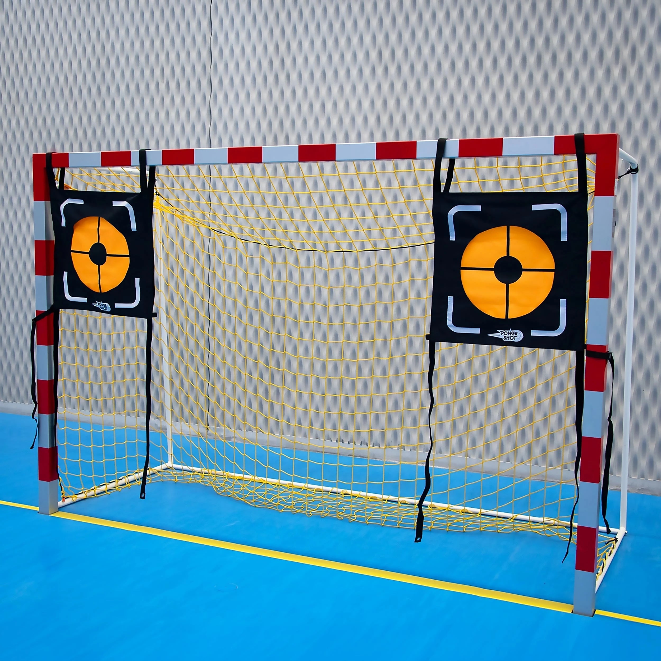 Juego de 2 objetivos de balonmano ajustables