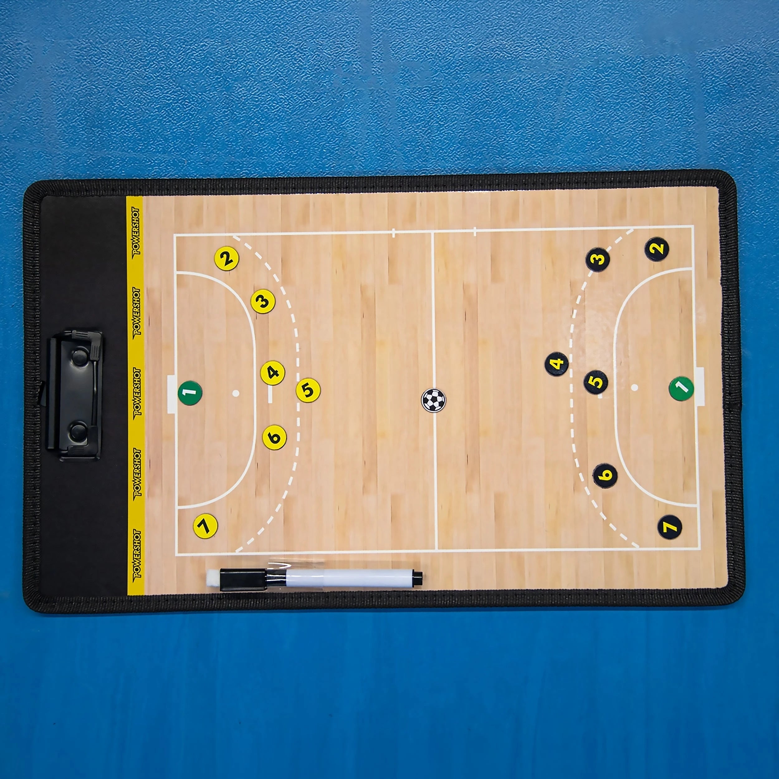 Pizarra o tablero táctico magnético 35 x 20 cm - Balonmano