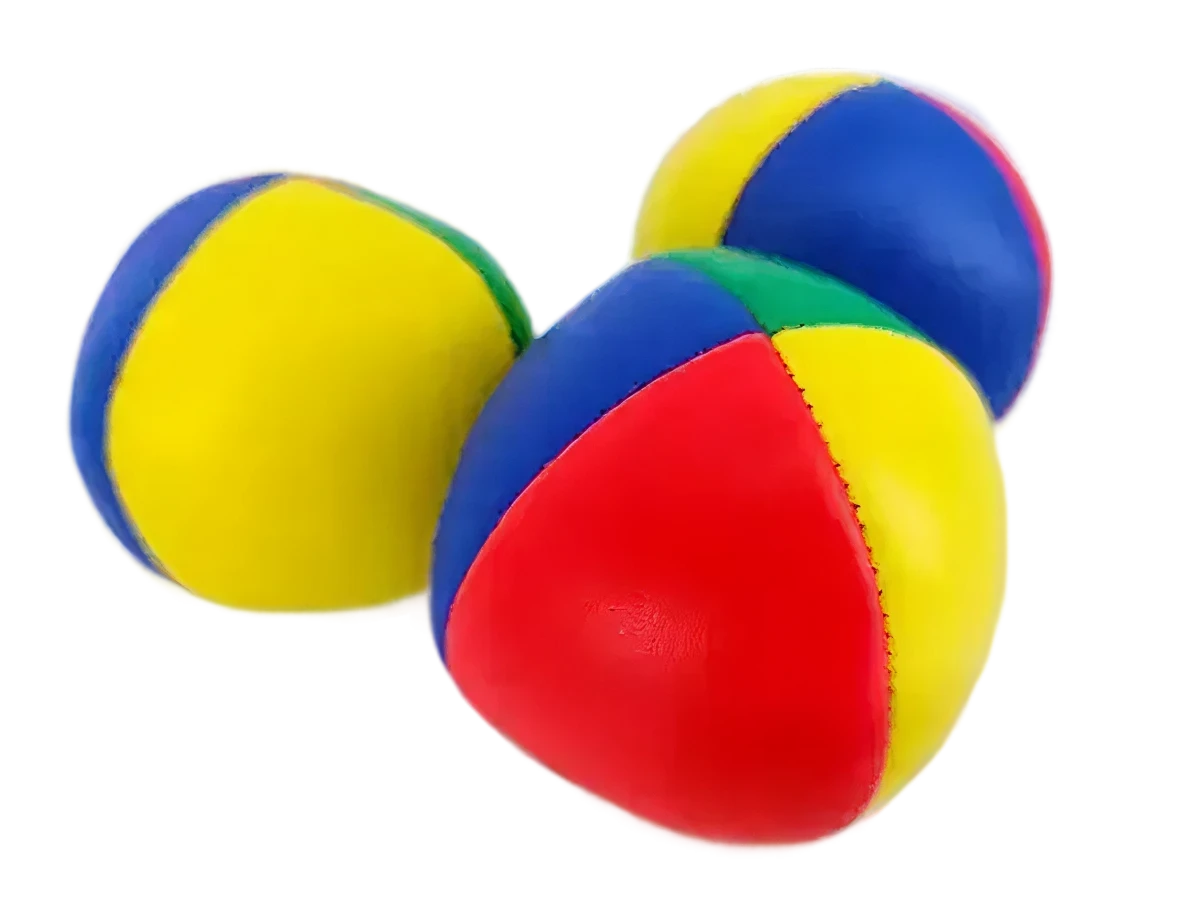 Bolas malabares 77 mm - juego de 3